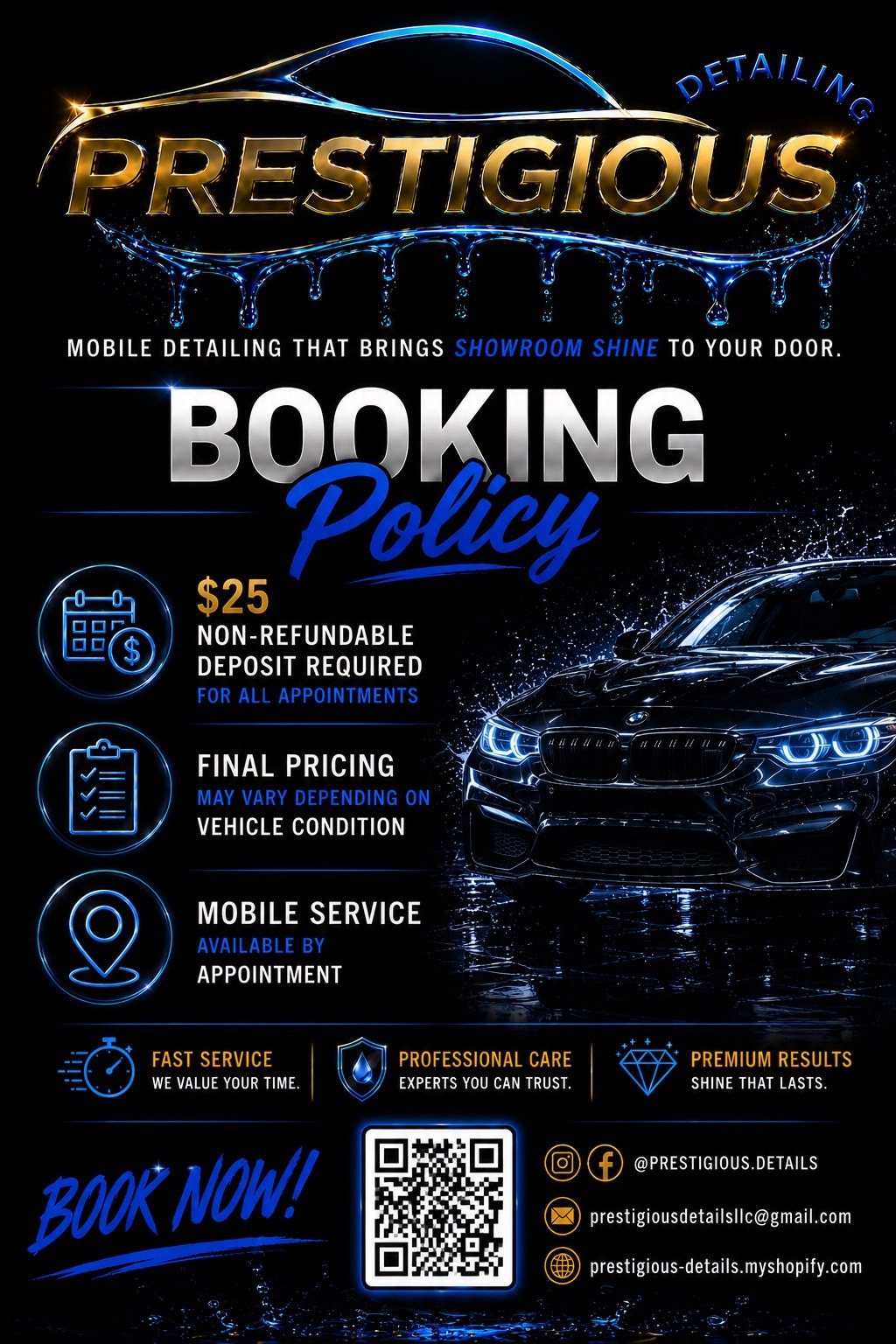 Booking Policy